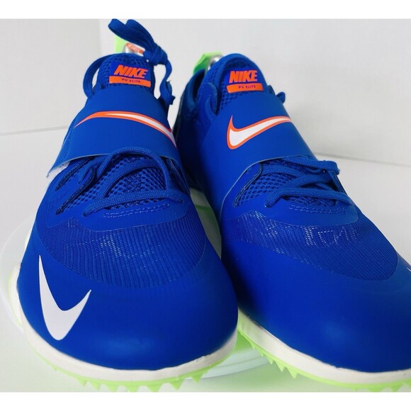Nike Zoom Pole Vault Elite Track & Field Cleats AA1204-400 Men’s 9.5 Racer Blue - Picture 8 of 16